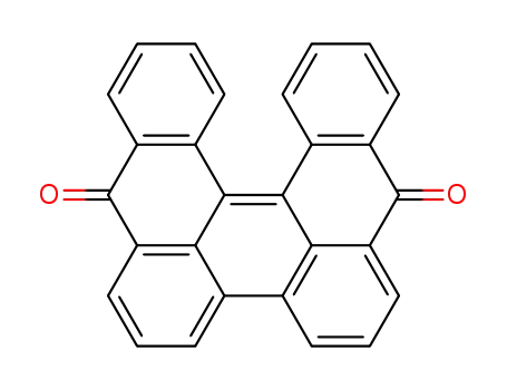 Molecular Structure of 475-63-8 (Dibenzo[a,o]perylene-7,16-dione)
