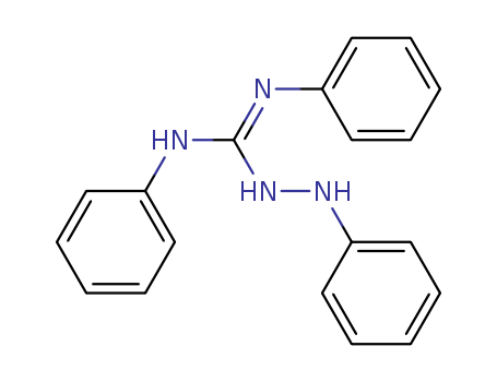 Hydrazinecarboximidamide,N,N',2-triphenyl-