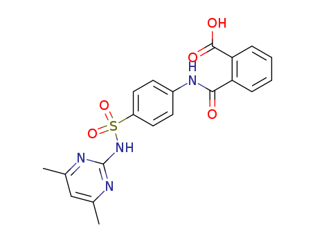 Benzoic acid,2-[[[4-[[(4,6-dimethyl-2-pyrimidinyl)amino]sulfonyl]phenyl]amino]carbonyl]-