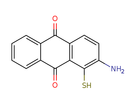 2-AMINO-1-MERCAPTOANTHRACENE-9,10-DIONE