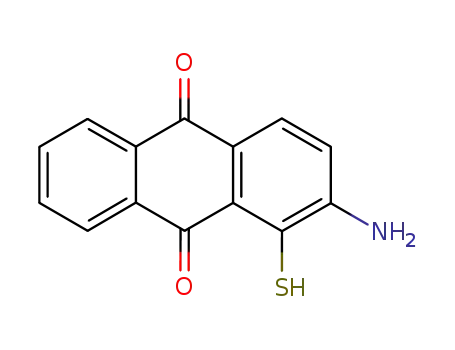 2-アミノ-1-メルカプトアントラキノン