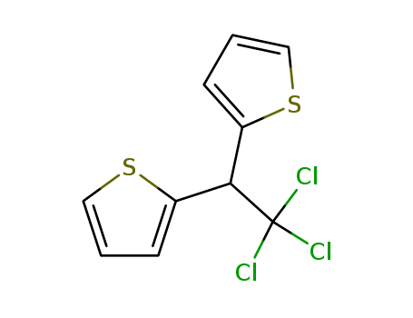 Thiophene,2,2'-(2,2,2-trichloroethylidene)bis- cas  6345-58-0