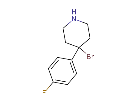 4-Brom-4-(4-fluor-phenyl)-piperidin