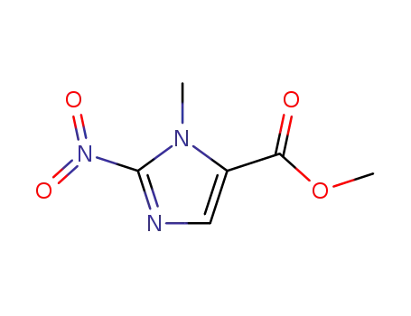 Molecular Structure of 40361-79-3 (3-METHYL-2-NITRO-3H-IMIDAZOLE-4-CARBOXYLIC ACID METHYL ESTER)