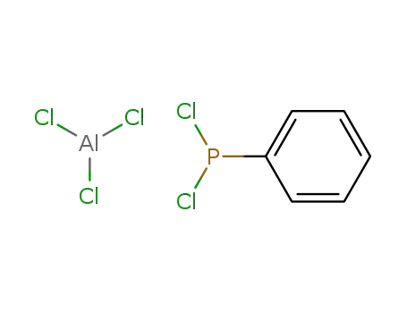 Molecular Structure of 82123-74-8 (phenylphosphonous acid dichloride; compound with aluminium trichloride (1:1))