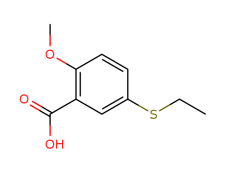 Benzoic acid,5-(ethylthio)-2-methoxy-