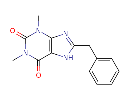 8-Benzyl-1,3-dimethyl-5,9-dihydro-4H-purine-2,6-dione