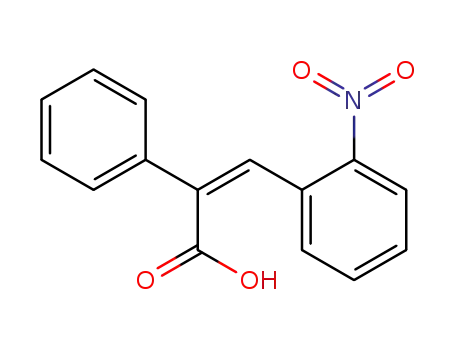 (Z)-3-(2-nitrophenyl)-2-phenylprop-2-enoic acid