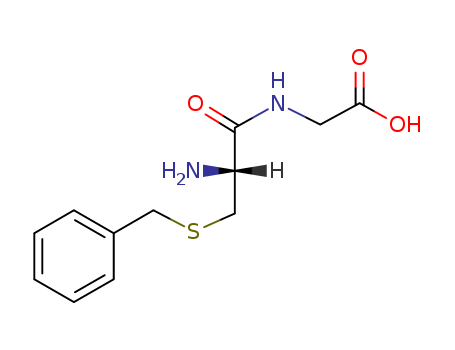 2-[[(2R)-2-amino-3-benzylsulfanylpropanoyl]amino]acetic acid