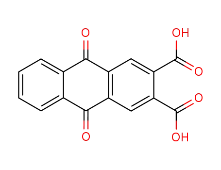 Molecular Structure of 27485-15-0 (ANTHRAQUINONE-2,3-DICARBOXYLIC ACID)