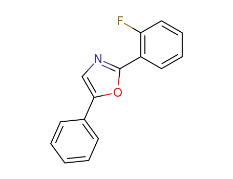 Molecular Structure of 391-07-1 (2-(2-fluorophenyl)-5-phenyloxazole)