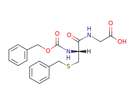 Molecular Structure of 55559-23-4 (S-benzyl-N-[(benzyloxy)carbonyl]cysteinylglycine)
