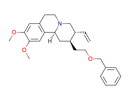 (2R,3R,11bS)-2-[2-(benzyloxy)ethyl]-9,10-dimethoxy-3-vinyl-2,3,4,6,7,11b-hexahydro-1H-pyrido[2,1-a]isoquinoline