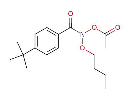Molecular Structure of 145142-71-8 ([butoxy-(4-tert-butylbenzoyl)amino] acetate)