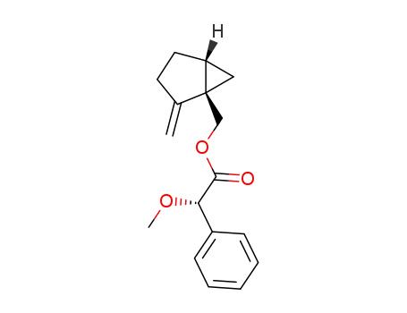 (S)-Methoxy-phenyl-acetic acid (1R,5R)-2-methylene-bicyclo[3.1.0]hex-1-ylmethyl ester