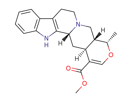 Molecular Structure of 483-03-4 (3-Isoajmalicine)