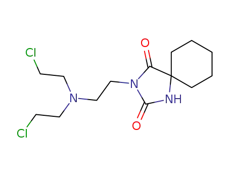 Molecular Structure of 56605-16-4 (Spiromustine)