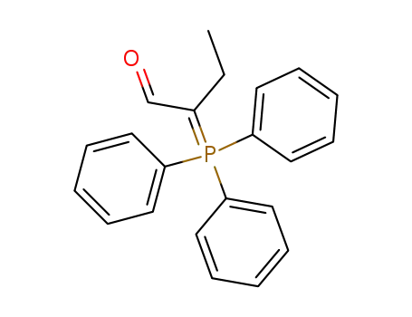 Molecular Structure of 90601-08-4 (2-(TRIPHENYLPHOSPHORANYLIDENE)BUTYRALDEHYDE)