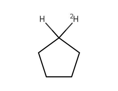 Molecular Structure of 55980-41-1 (monodeuterocyclopentane)