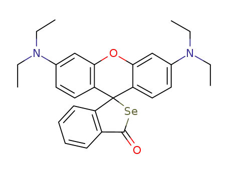 Molecular Structure of 1206830-39-8 (rhodamine B selenolactone)