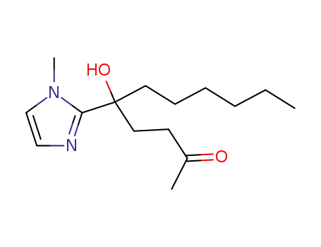2-Undecanone, 5-hydroxy-5-(1-methyl-1H-imidazol-2-yl)-