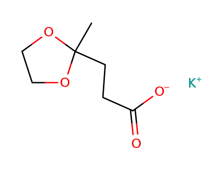 1,3-Dioxolane-2-propanoic acid, 2-methyl-, potassium salt
