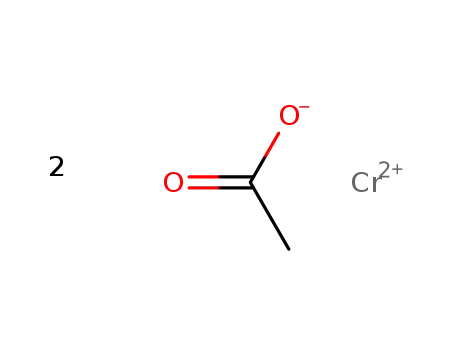 Molecular Structure of 628-52-4 (CHROMIUM (II) ACETATE)