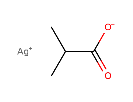 Propanoic acid, 2-methyl-, silver(1+) salt