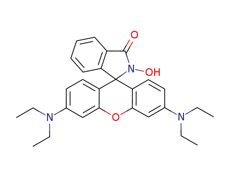 Molecular Structure of 1115867-62-3 (N-hydroxy Rhodamine B amide)