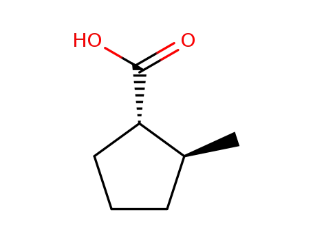 Cyclopentanecarboxylic acid, 2-methyl-, trans-