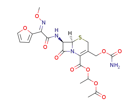 Molecular Structure of 97232-96-7 ((E)-CefuroxiMe Axetil

DISCONTINUED)