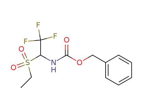2,2,2-Trifluor-1-ethansulfonyl-N-benzyloxycarbonyl-ethylamin