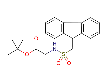 Molecular Structure of 1245735-65-2 (Fms-Gly-OtBu)