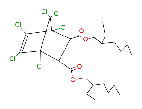 Molecular Structure of 4827-55-8 (BIS(2-ETHYLHEXYL) CHLORENDATE  95)