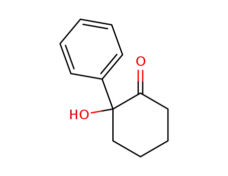 Molecular Structure of 4829-02-1 (Cyclohexanone, 2-hydroxy-2-phenyl-)