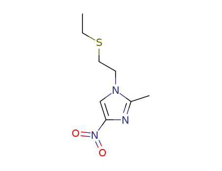 Tinidazole Impurity 1 (1-[2-(ethylthio)ethyl]-2-methyl-4-nitro-1H-imidazole)
