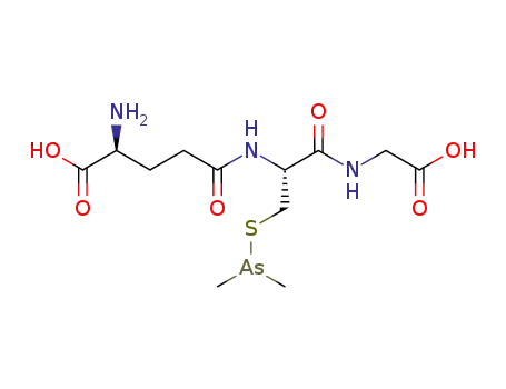 Molecular Structure of 69819-86-9 (Glycine, L-γ-glutamyl-S-(dimethylarsino)-L-cysteinyl-)