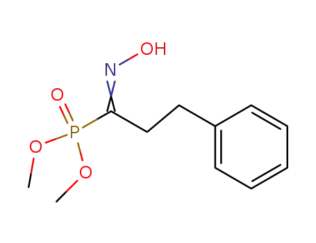 {1-[(E)-Hydroxyimino]-3-phenyl-propyl}-phosphonic acid dimethyl ester
