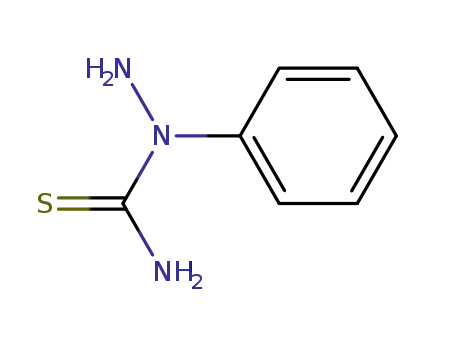Molecular Structure of 13207-43-7 (Hydrazinecarbothioamide, 1-phenyl-)