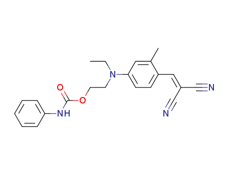2-[4-(2,2-dicyanoethenyl)-N-ethyl-3-methylanilino]ethylN-phenylcarbamate