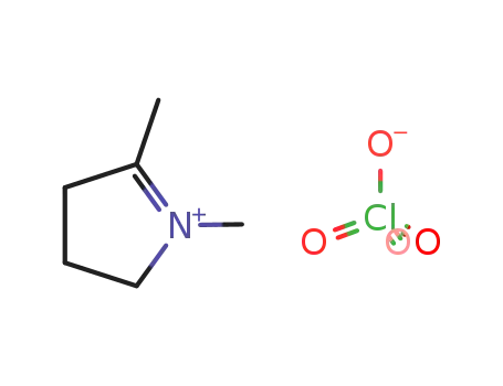 Molecular Structure of 2730-96-3 (3,4-dihydro-1,5-dimethyl-2H-pyrrolium perchlorate)