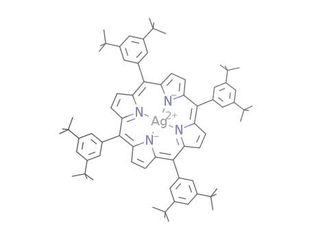 {5,10,15,20-tetrakis(3,5-di-tert-butylphenyl)porphyrinato}silver(II)