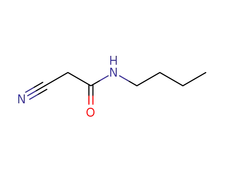 Molecular Structure of 39581-21-0 (N1-BUTYL-2-CYANOACETAMIDE)