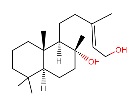 (1R,4aβ)-Decahydro-1β-[(E)-5-hydroxy-3-methyl-3-pentenyl]-2,5,5,8aβ-tetramethylnaphthalen-2α-ol
