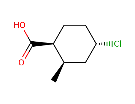 Molecular Structure of 67990-02-7 (4-chloro-2-methylcyclohexanecarboxylic acid)