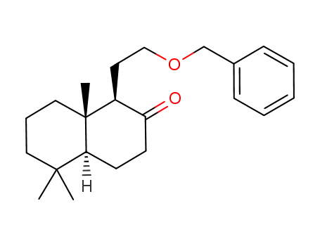 (1R,4aS,8aS)-1-(2-Benzyloxy-ethyl)-5,5,8a-trimethyl-octahydro-naphthalen-2-one