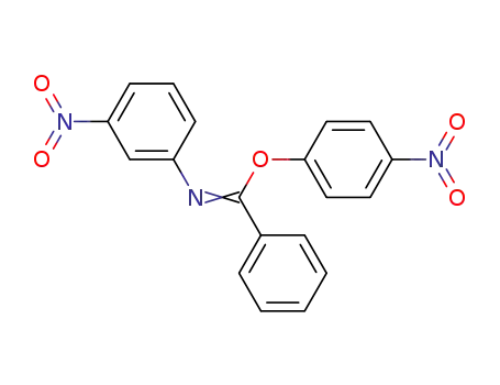 Molecular Structure of 87775-61-9 (4-nitrophenyl N-(3-nitrophenyl)benzimidate)