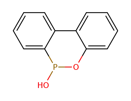 Molecular Structure of 765854-43-1 (9,10-dihydro-9-oxa-10-phosphaphenanthrene-10-oxide)