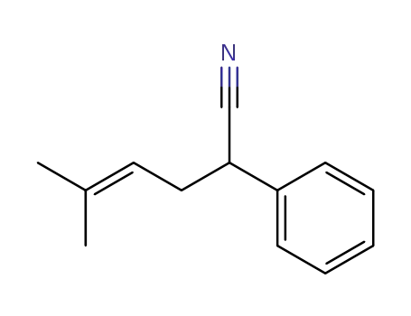 5-methyl-2-phenylhex-4-enenitrile