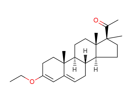 Molecular Structure of 902768-49-4 (17α-Methyl-3-ethoxypregna-3,5-dien-20-one)